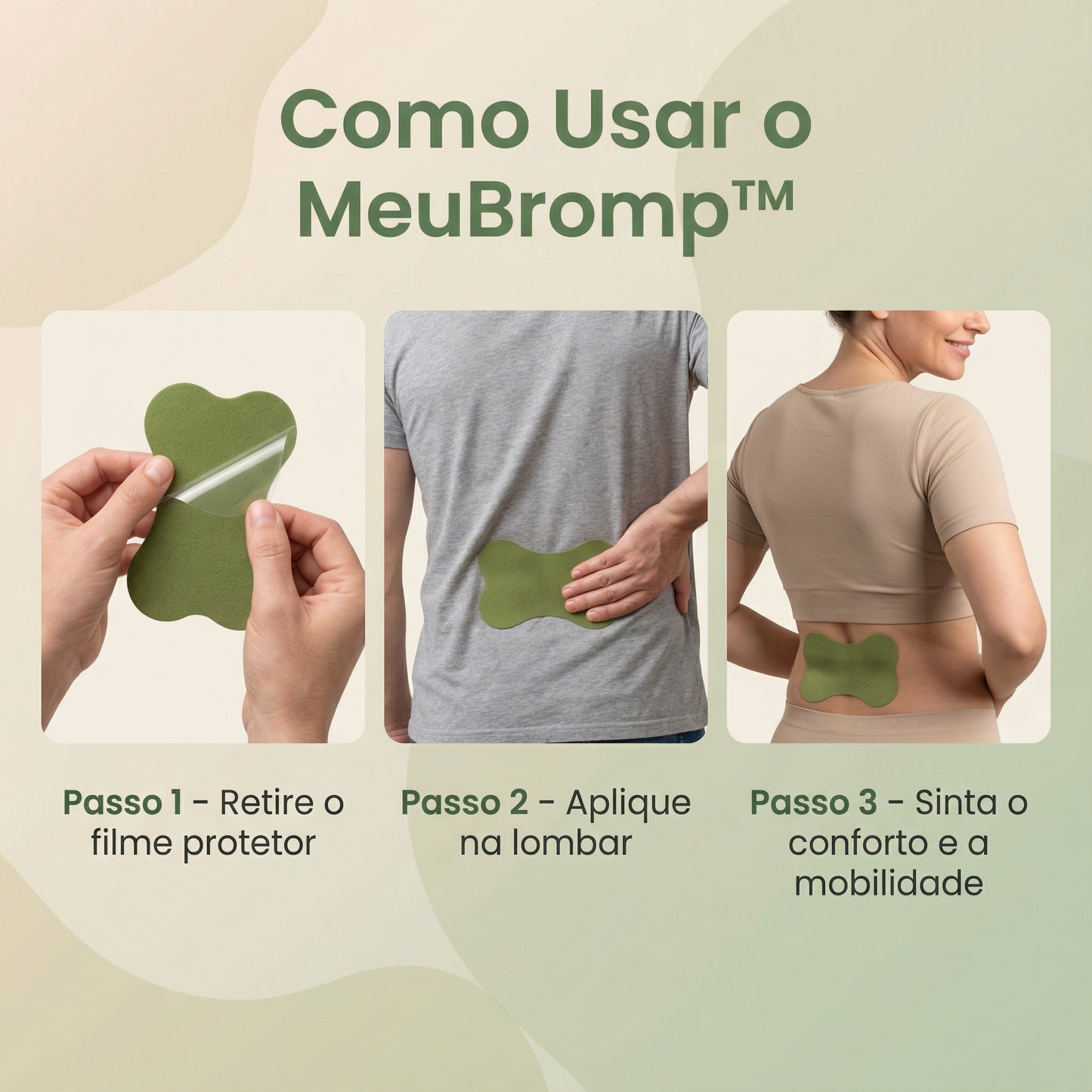 Adesivo de Alívio para Lombar – MeuBromp